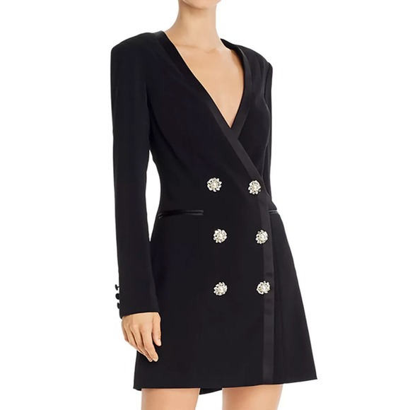 JAYGODFREY Dresses & Skirts - Jay Godfrey Black Farren Blazer Dress Size 2